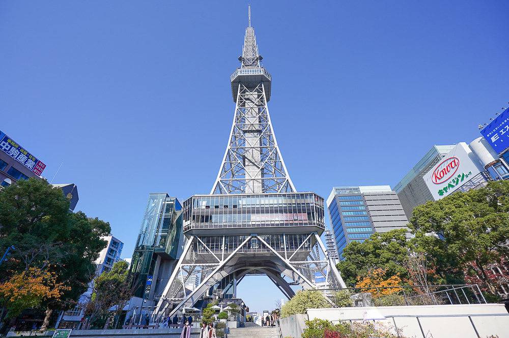 名古屋地標景點。久屋大通公園、名古屋塔/中部電力MIRAI TOWER、水之宇宙船、綠洲21，橡子共和國、HARBS 榮本店 @緹雅瑪 美食旅遊趣