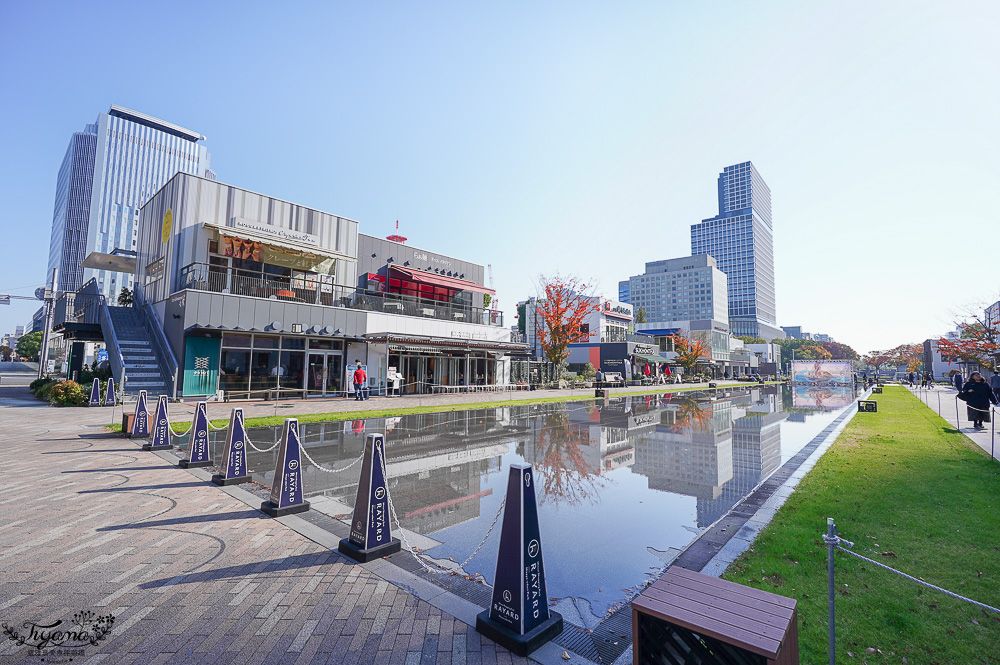 名古屋地標景點。久屋大通公園、名古屋塔/中部電力MIRAI TOWER、水之宇宙船、綠洲21，橡子共和國、HARBS 榮本店 @緹雅瑪 美食旅遊趣