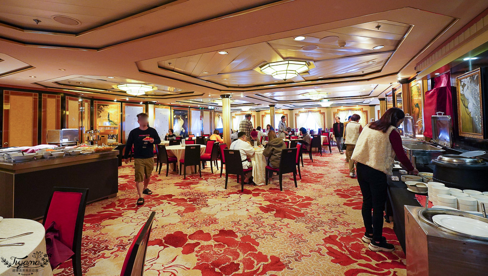 麗星郵輪 探索星號「百味軒」免費餐廳，精緻套餐~早餐．午餐．晚餐菜色分享！！ @緹雅瑪 美食旅遊趣