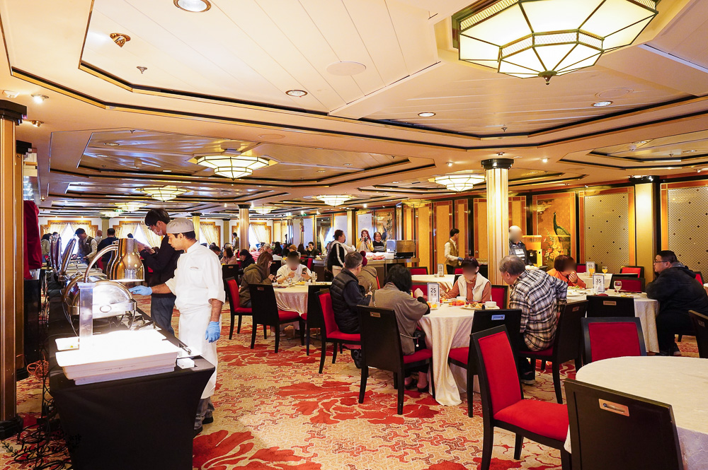 麗星郵輪 探索星號「百味軒」免費餐廳，精緻套餐~早餐．午餐．晚餐菜色分享！！ @緹雅瑪 美食旅遊趣