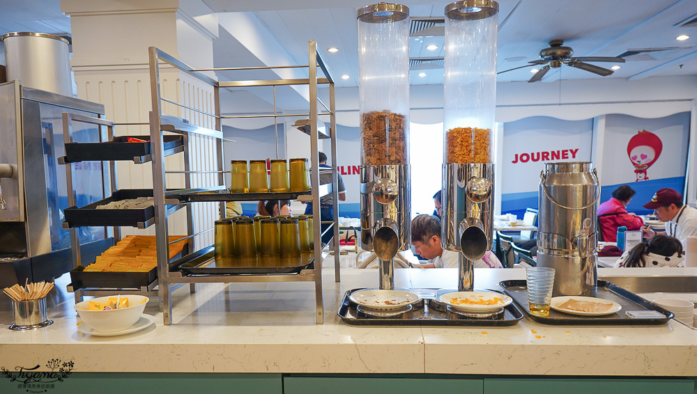 麗星郵輪 探索星號「麗都自助餐廳」免費自助餐廳，從早吃到晚~自助早餐、日本櫻花主題晚宴 @緹雅瑪 美食旅遊趣