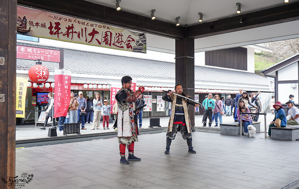麗星郵輪．岸上光觀一日遊行程~熊本篇！熊本城、櫻之馬場 城彩苑、下通商店街、水前寺成趣園、熊本熊港八代公園 @緹雅瑪 美食旅遊趣