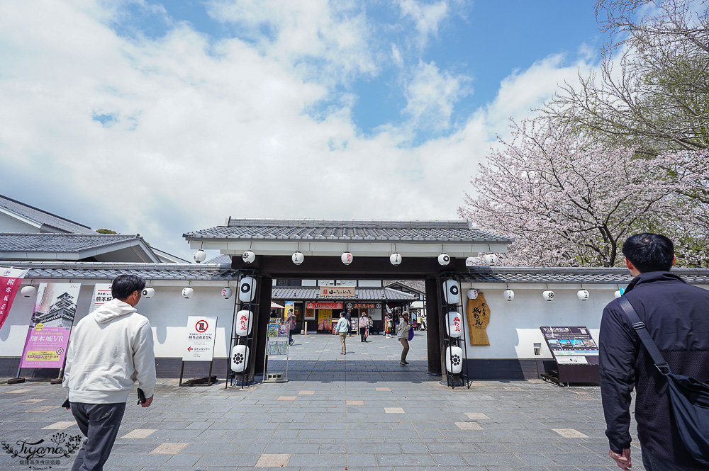 熊本城復古懷舊美食街「櫻之馬場 城彩苑」，逛完熊本城吃美食看表演去！！ @緹雅瑪 美食旅遊趣