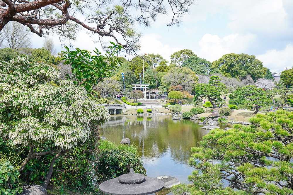 麗星郵輪．岸上光觀一日遊行程~熊本篇！熊本城、櫻之馬場 城彩苑、下通商店街、水前寺成趣園、熊本熊港八代公園 @緹雅瑪 美食旅遊趣