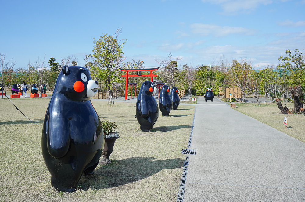 麗星郵輪．岸上光觀一日遊行程~熊本篇！熊本城、櫻之馬場 城彩苑、下通商店街、水前寺成趣園、熊本熊港八代公園 @緹雅瑪 美食旅遊趣