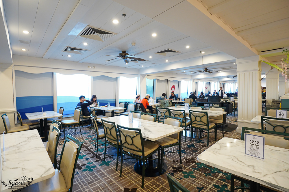 麗星郵輪 探索星號「麗都自助餐廳」免費自助餐廳，從早吃到晚~自助早餐、日本櫻花主題晚宴 @緹雅瑪 美食旅遊趣