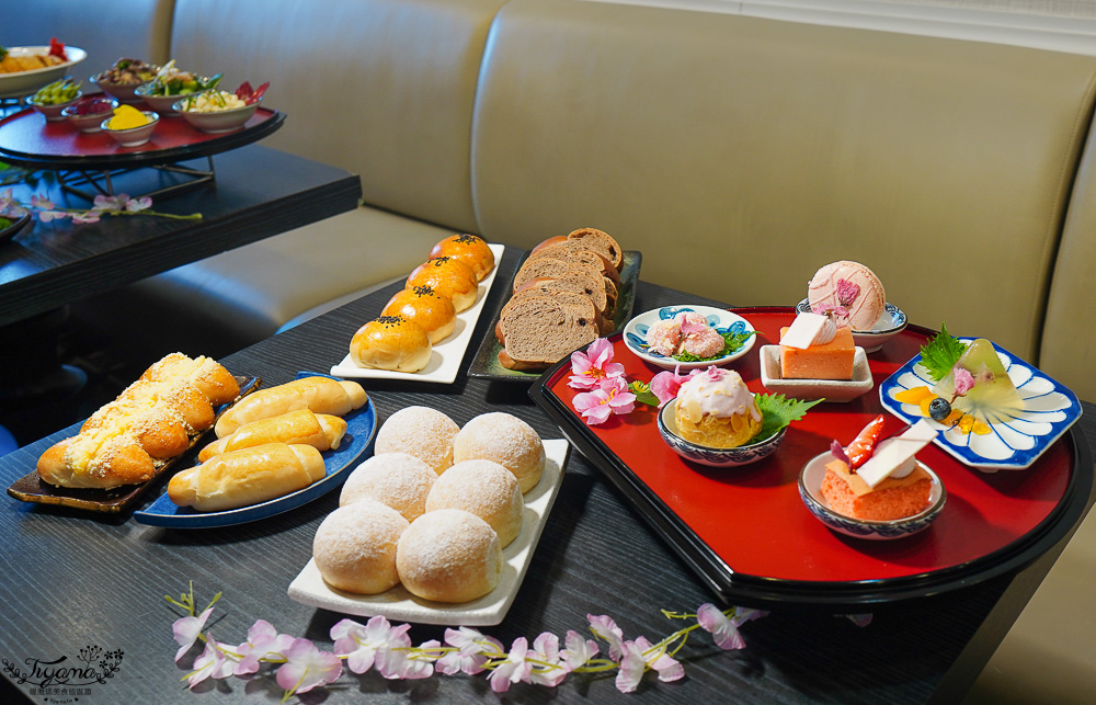 麗星郵輪 探索星號「麗都自助餐廳」免費自助餐廳，從早吃到晚~自助早餐、日本櫻花主題晚宴 @緹雅瑪 美食旅遊趣