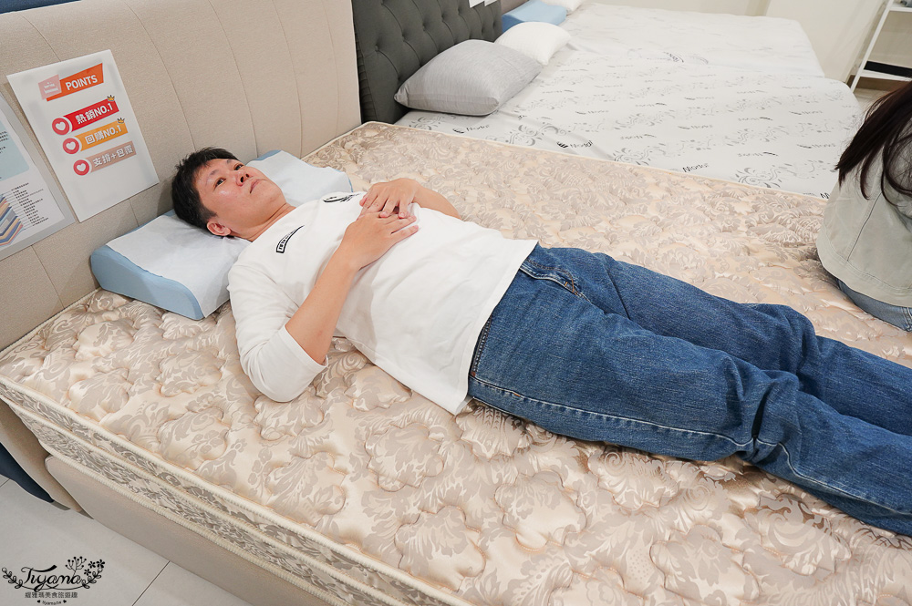 高雄床墊推薦｜親試 仙度瑞拉床墊：水冷膠、涼感、獨立筒床墊買前必試躺！0干擾的放鬆體驗超舒服 @緹雅瑪 美食旅遊趣