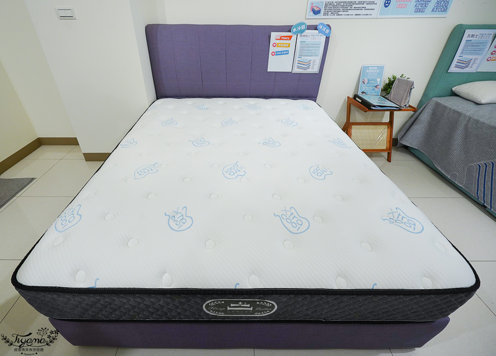 高雄床墊推薦｜親試 仙度瑞拉床墊：水冷膠、涼感、獨立筒床墊買前必試躺！0干擾的放鬆體驗超舒服 @緹雅瑪 美食旅遊趣