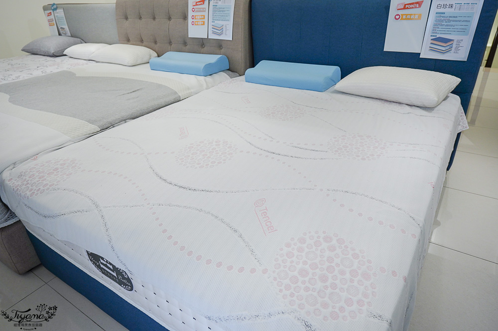 高雄床墊推薦｜親試 仙度瑞拉床墊：水冷膠、涼感、獨立筒床墊買前必試躺！0干擾的放鬆體驗超舒服 @緹雅瑪 美食旅遊趣