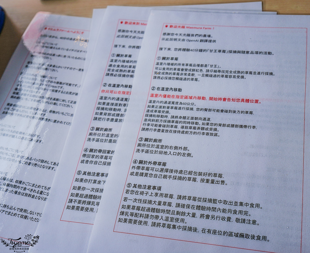 福岡採草莓園推薦，Maemura Farm前村農場40分鐘草莓吃到飽，吃得到天使白草莓~ @緹雅瑪 美食旅遊趣