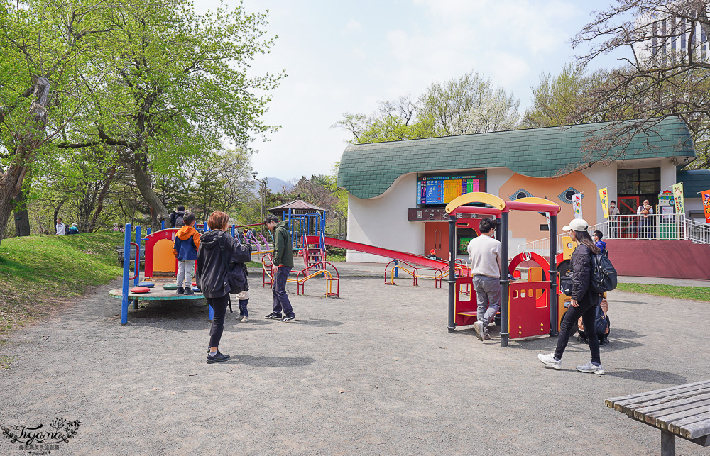 札幌賞櫻景點「中島公園」，櫻花下的豐平館、札幌市天文台，絕美櫻花步道 @緹雅瑪 美食旅遊趣