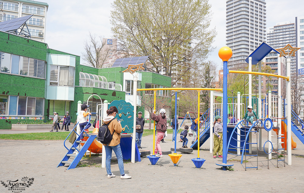 札幌賞櫻景點「中島公園」，櫻花下的豐平館、札幌市天文台，絕美櫻花步道 @緹雅瑪 美食旅遊趣