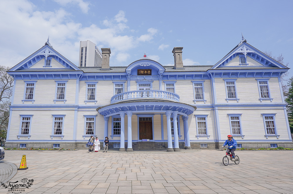 札幌賞櫻景點「中島公園」，櫻花下的豐平館、札幌市天文台，絕美櫻花步道 @緹雅瑪 美食旅遊趣