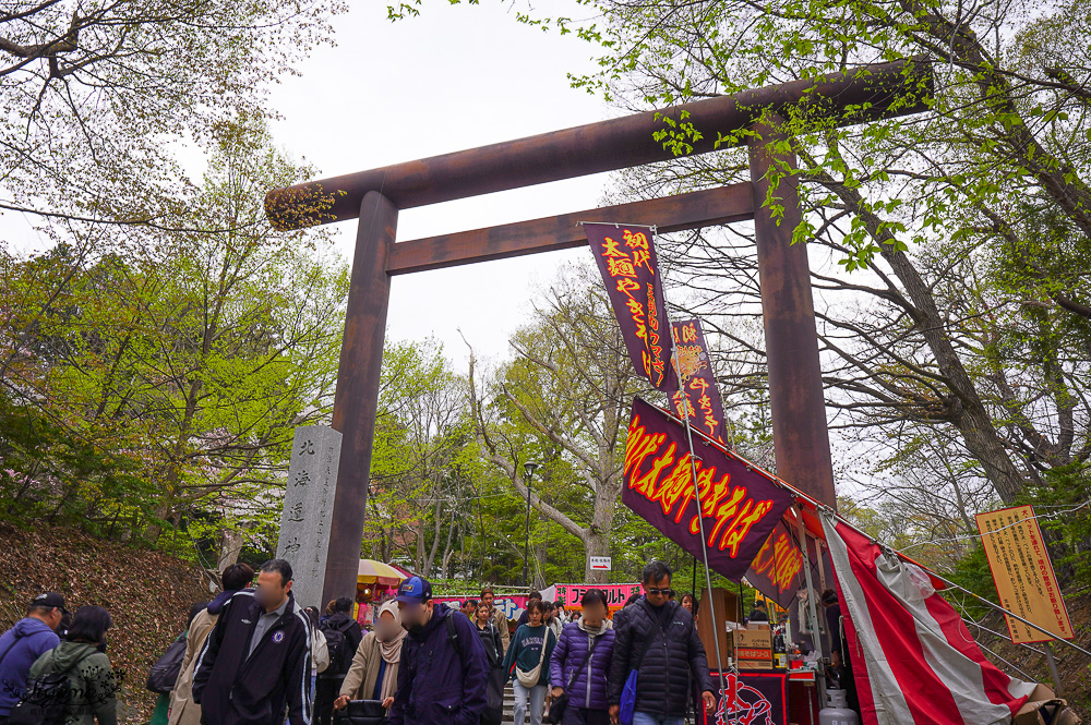北海道札幌「北海道神宮」賞櫻之旅！！參拜前先吃祭典美景，賞梅.櫻花散策 @緹雅瑪 美食旅遊趣