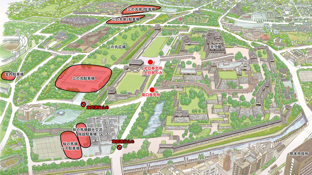 麗星郵輪．岸上光觀一日遊行程~熊本篇！熊本城、櫻之馬場 城彩苑、下通商店街、水前寺成趣園、熊本熊港八代公園 @緹雅瑪 美食旅遊趣