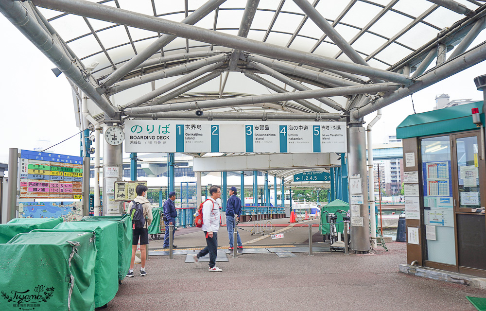 福岡博多港｜搭到海之中道、志賀島，市巴士+福岡市營渡船也方便！！ @緹雅瑪 美食旅遊趣