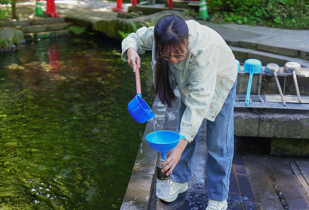 熊本南阿蘇｜白川水源｜白川吉見神社：日本名水百選，世界最清澈的天然水之一 @緹雅瑪 美食旅遊趣