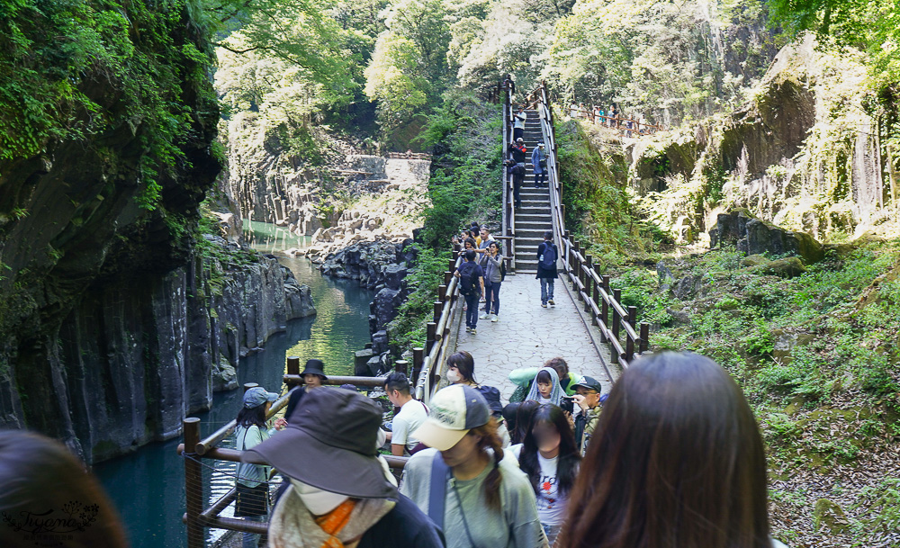九州阿蘇宮崎高千穗一日遊｜白川水源．天岩戸神社＆天安河原．高千穗峽．高千穗天空小火車 @緹雅瑪 美食旅遊趣