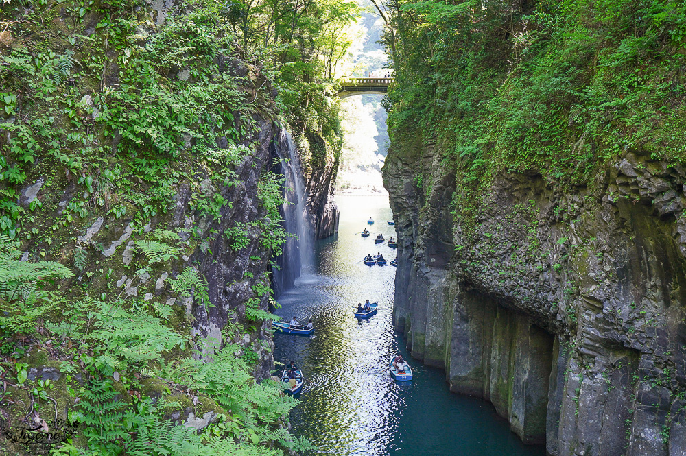 九州阿蘇宮崎高千穗一日遊｜白川水源．天岩戸神社＆天安河原．高千穗峽．高千穗天空小火車 @緹雅瑪 美食旅遊趣