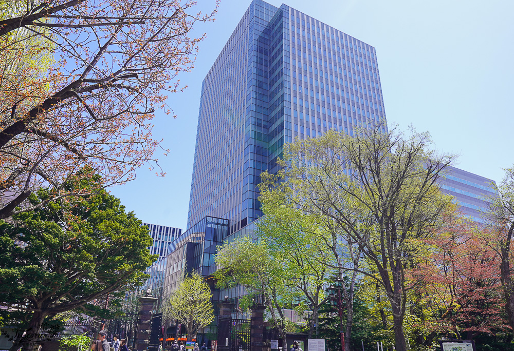 北海道札幌北海道都廳｜紅磚露臺 Akarenga Terrace：紅磚露臺免費展望台．各樓層美食介紹，漫遊修建中的北海道都廳 @緹雅瑪 美食旅遊趣
