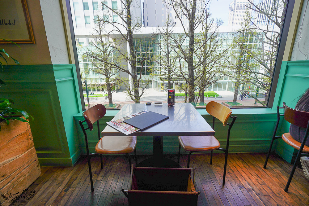 北海道札榥舒芙蕾｜CAFE & BAR Manhattan マンハッタン：紅磚露台2樓舒芙蕾下午茶 @緹雅瑪 美食旅遊趣