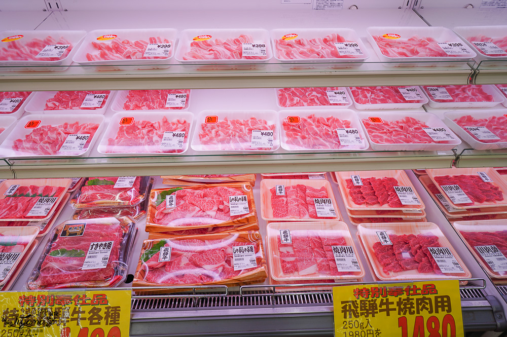 岐阜飛騨古川超市「ママショップうえの」在地大超市，水果食品超平價超市 @緹雅瑪 美食旅遊趣