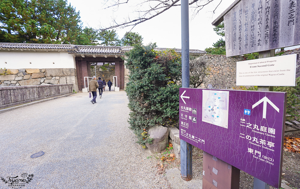 名古屋景點。名古屋城｜金鯱橫丁宗春：本丸御殿．名勝二之丸庭園．金シャチ横丁 宗春ゾーン．金鯱魚燒 @緹雅瑪 美食旅遊趣