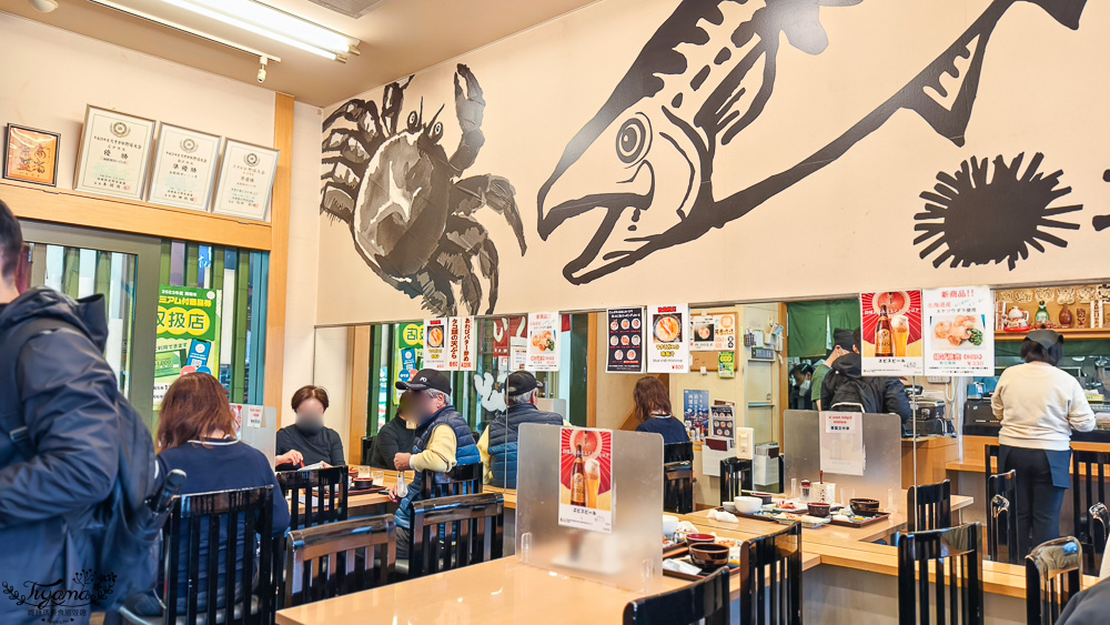 函館朝市海鮮丼｜いくら亭：函館朝市どんぶり横丁市場的鮮美海鮮丼 @緹雅瑪 美食旅遊趣