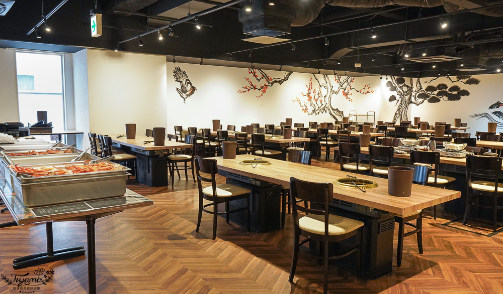 北海道三大螃蟹吃到飽「 伝 Den-JAPANESE BUFFET DINING」，螃蟹.海鮮.肉品.壽司.軟性飲料任你吃，BBQ、涮涮鍋二選一，KKday加碼90分鐘 @緹雅瑪 美食旅遊趣