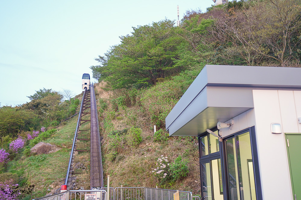 九州福岡新日本三大夜景「皿倉山展望台」從小倉城出發、回小倉車站交通&免費接駁車，門票費用資訊！ @緹雅瑪 美食旅遊趣