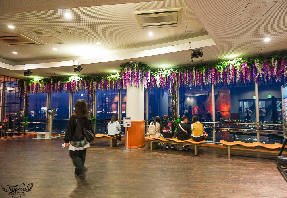 九州福岡新日本三大夜景「皿倉山展望台」從小倉城出發、回小倉車站交通&免費接駁車，門票費用資訊！ @緹雅瑪 美食旅遊趣