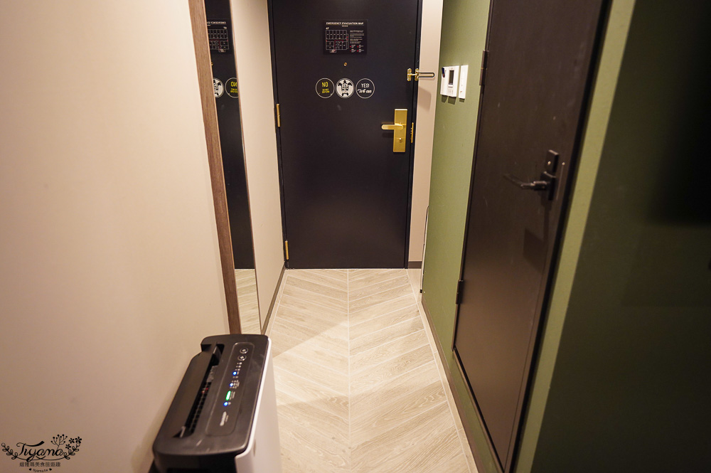 福岡博多車站週邊住宿「福岡博多昆塔莎放鬆睡眠飯店」平價三人房上下舖房型，有迎賓飲料 @緹雅瑪 美食旅遊趣