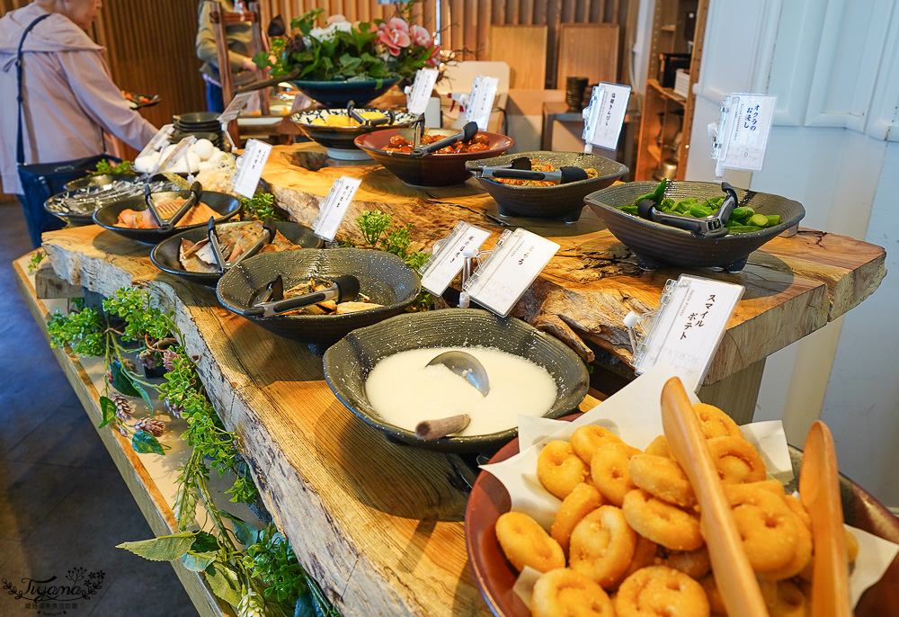 星野Tomamu度假村早餐「天空 SORA」RISONARE Tomamu 北棟31樓，四種日式主題早餐+半自助餐 @緹雅瑪 美食旅遊趣