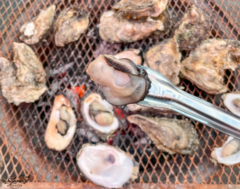 王功鐵牛車．王功採蚵車｜彩雲王功潮間帶之旅：搭採蚵車、挖蛤蜊玩水、烤鮮蚵吃到飽！大人200、兒童100、幼兒免費 @緹雅瑪 美食旅遊趣