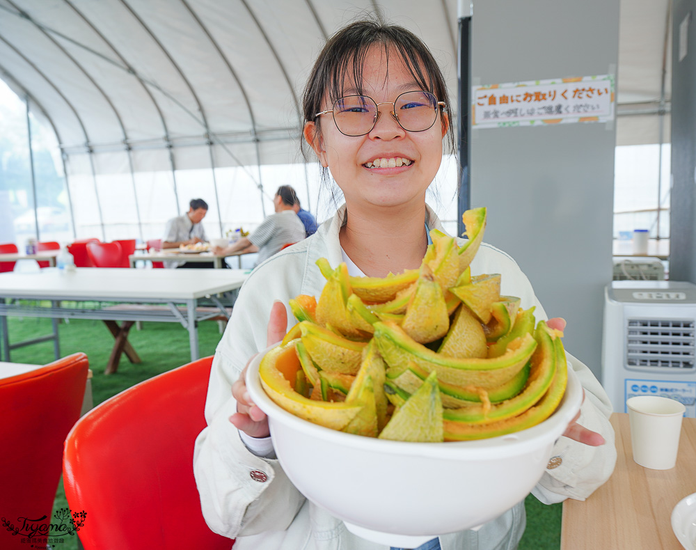 北海道夕張哈蜜瓜吃到飽｜JA夕張市 メロンドーム｜JA Yubari City Melon Dome，預約制夕張哈蜜瓜放題 @緹雅瑪 美食旅遊趣