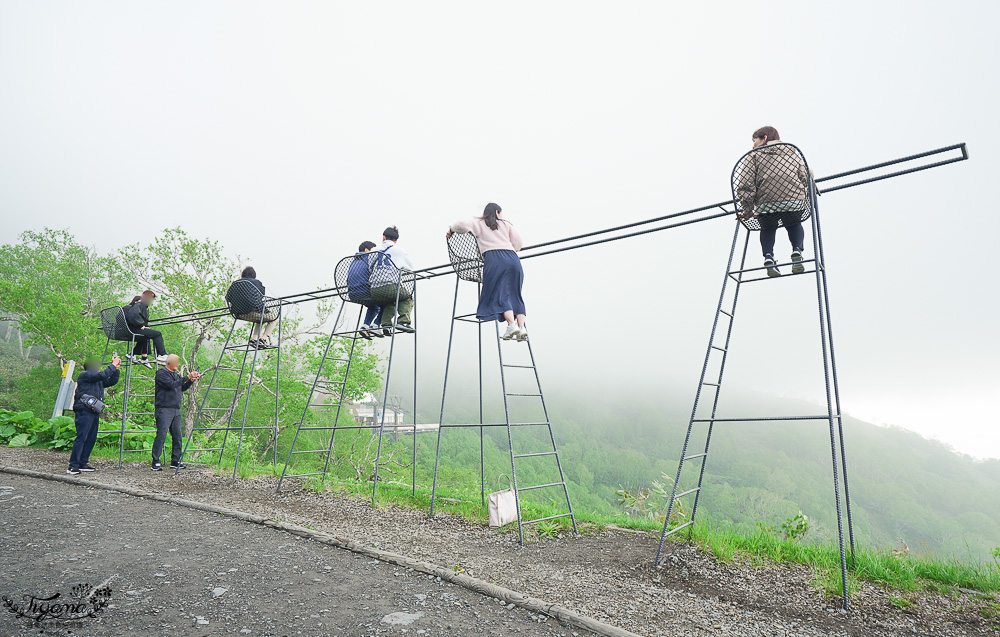 雲海平台20週年慶，全新第7個Cloud Round展望區，雲Cafe、雲之郵局、雲海纜車，入住星野TOMAMU度假村免費搭乘雲海纜車 @緹雅瑪 美食旅遊趣