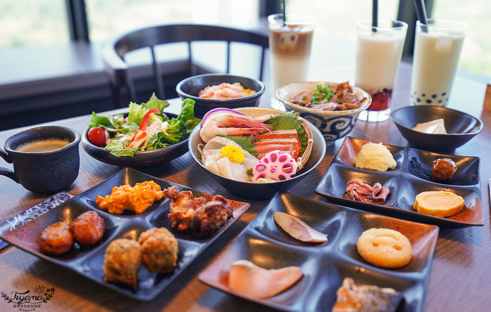 星野Tomamu度假村早餐「天空 SORA」RISONARE Tomamu 北棟31樓，四種日式主題早餐+半自助餐 @緹雅瑪 美食旅遊趣