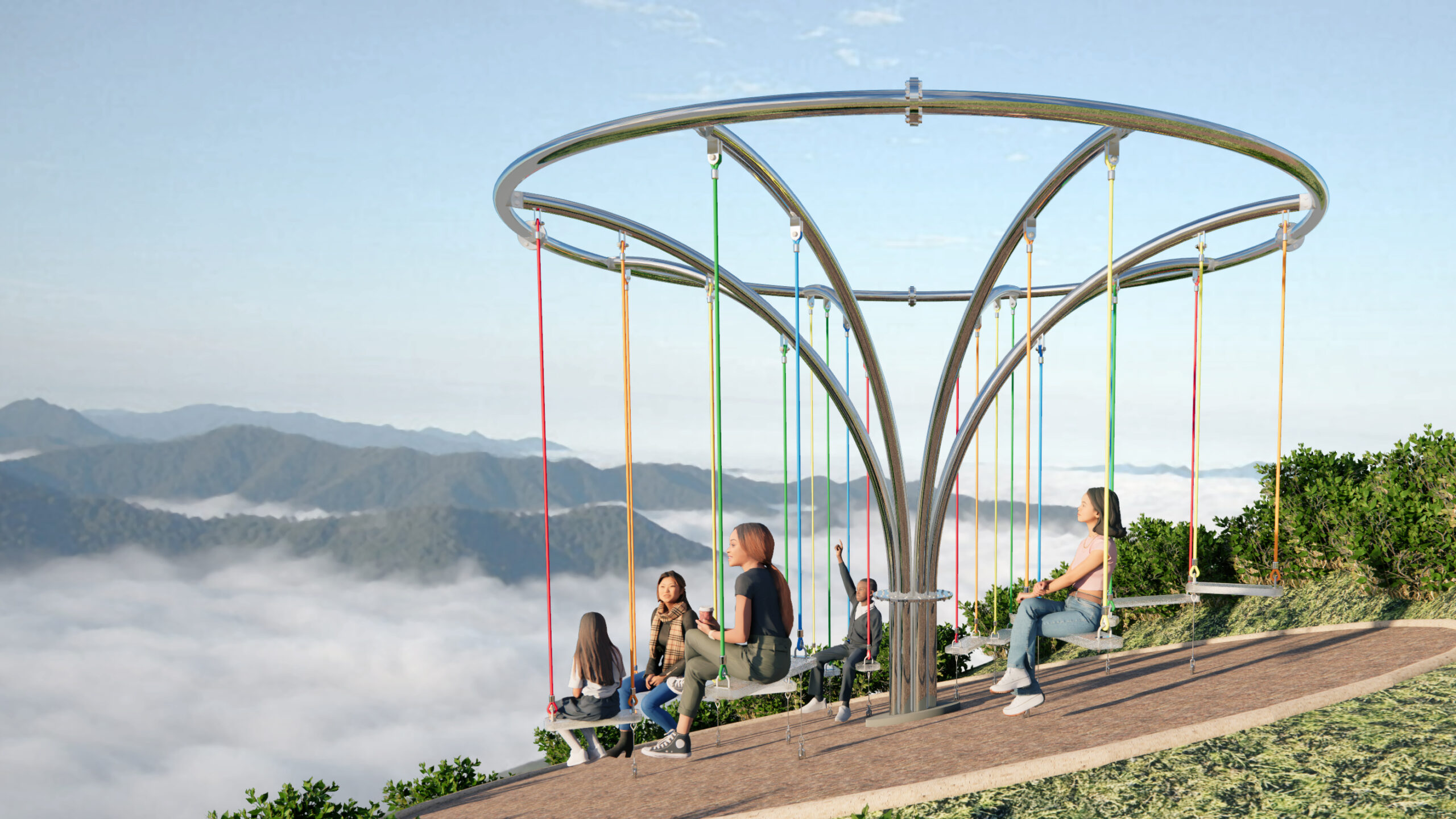 雲海平台20週年慶，全新第7個Cloud Round展望區，雲Cafe、雲之郵局、雲海纜車，入住星野TOMAMU度假村免費搭乘雲海纜車 @緹雅瑪 美食旅遊趣