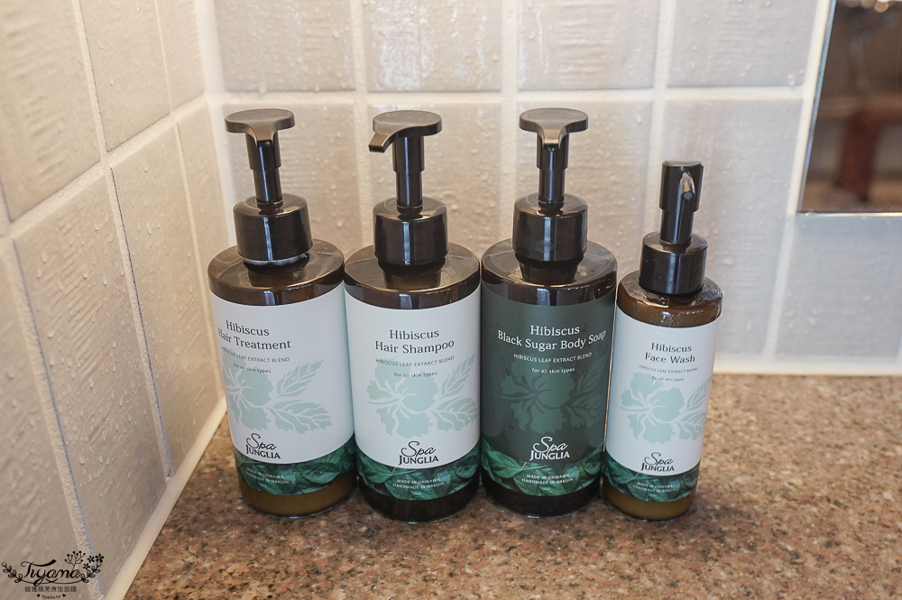 JUNGLIA OKINAWA浴池區「SPA JUNGLIA｜熱帶綠洲」，戶外無邊際浴池，叢林景觀餐廳熱帶綠洲 @緹雅瑪 美食旅遊趣