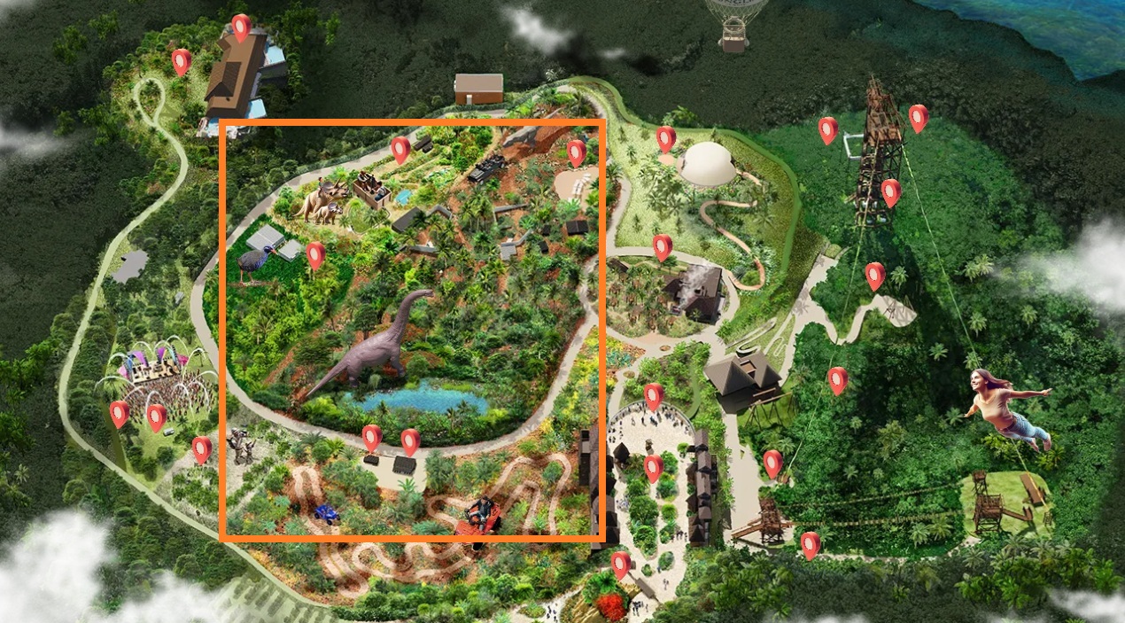 JUNGLIA OKINAWA攻略.門票.交通｜各項項遊樂設施｜3間美食餐廳｜歡迎來到侏羅紀叢林樂園 @緹雅瑪 美食旅遊趣