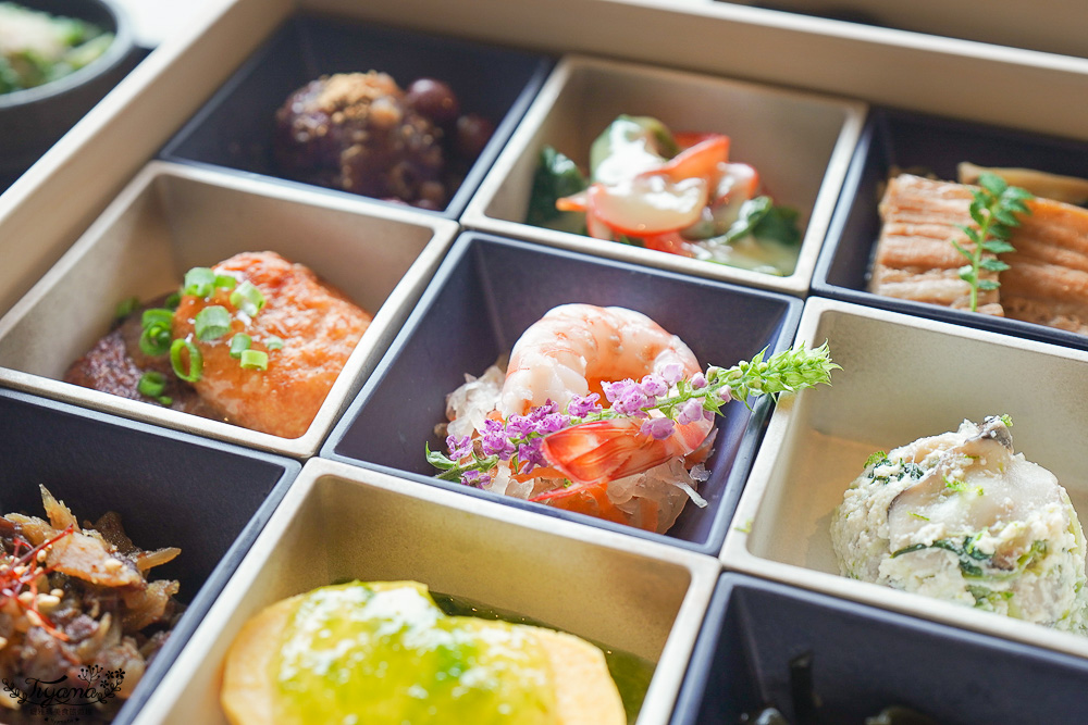 虹夕諾雅 竹富島一食二泊餐飲篇，九宮格重箱料理早餐，日料法吃”島上風土料理”預約制晚餐 @緹雅瑪 美食旅遊趣