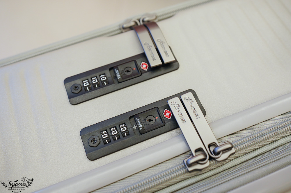 台灣行李箱推薦｜Arowana亞諾納 台灣設計品牌：31吋極致美學運動鋁框行李箱｜29吋前開式/側開式 避震輪河馬行李箱｜走出你的旅行品味 @緹雅瑪 美食旅遊趣