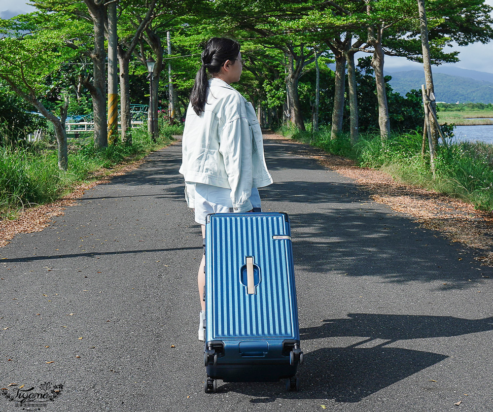 台灣行李箱推薦｜Arowana亞諾納 台灣設計品牌：31吋極致美學運動鋁框行李箱｜29吋前開式/側開式 避震輪河馬行李箱｜走出你的旅行品味 @緹雅瑪 美食旅遊趣