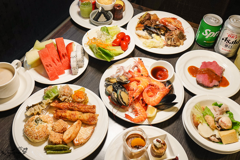 大板根森林溫泉酒店西餐廳「太子西餐廳」餐飲篇！！假日自助Buffet晚餐｜自助式早餐 @緹雅瑪 美食旅遊趣