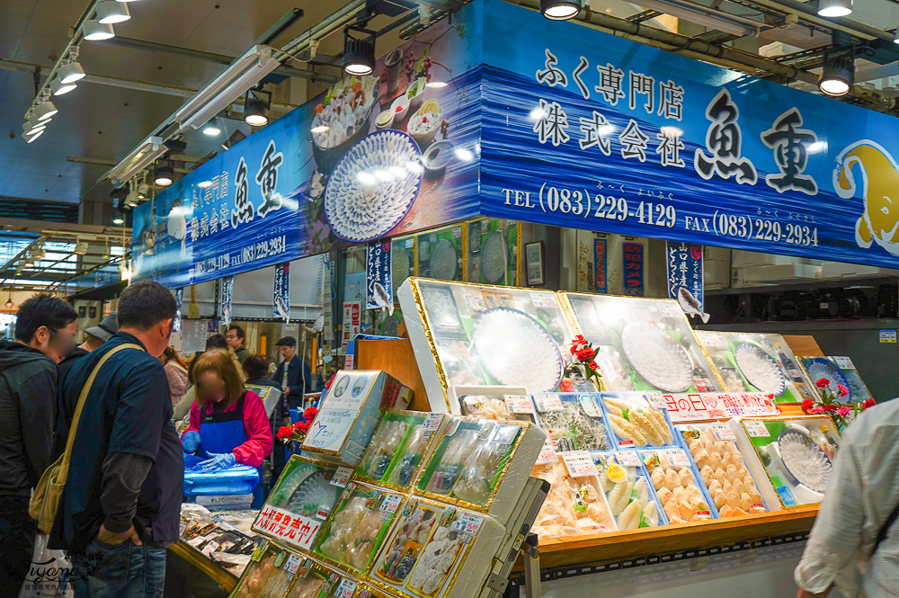 唐戶市場就是要假日來！浮誇海鮮壽司、海鮮丼、吃河豚生魚片｜下關景點｜下關美食 @緹雅瑪 美食旅遊趣