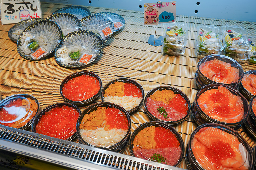 唐戶市場就是要假日來！浮誇海鮮壽司、海鮮丼、吃河豚生魚片｜下關景點｜下關美食 @緹雅瑪 美食旅遊趣