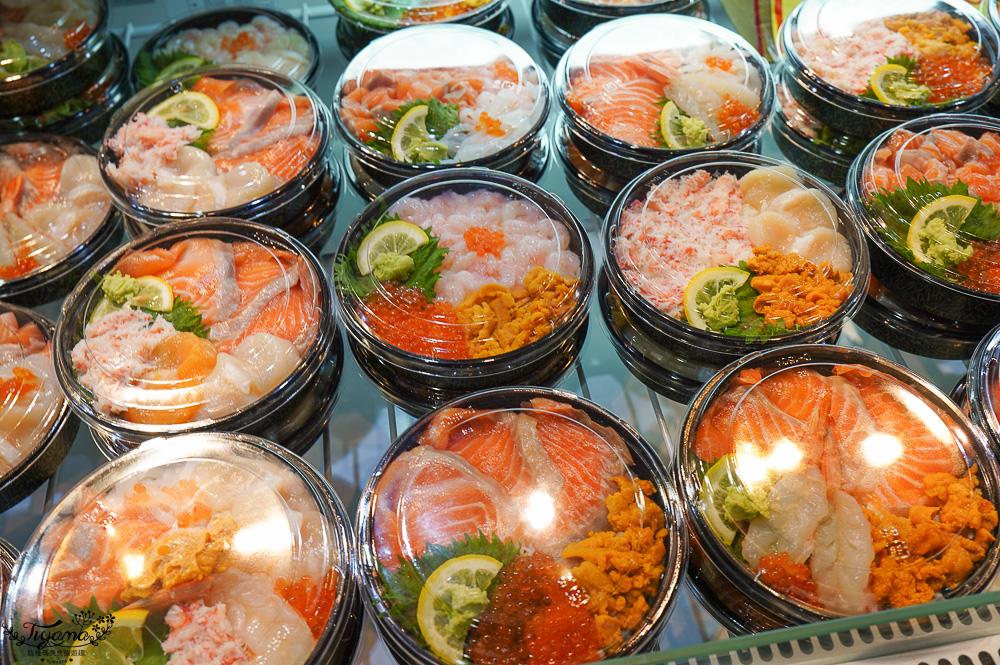 唐戶市場就是要假日來！浮誇海鮮壽司、海鮮丼、吃河豚生魚片｜下關景點｜下關美食 @緹雅瑪 美食旅遊趣