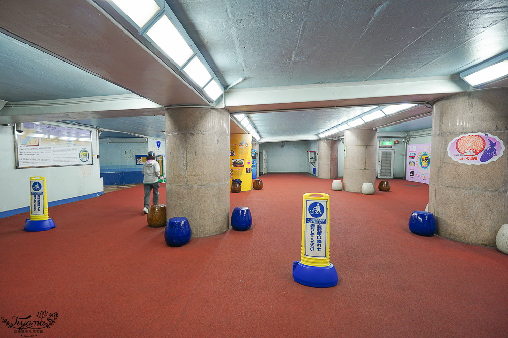 九州景點｜關門隧道行人步道：780米分縣界標誌的海底行人步道，從「下關」走到「門司」 @緹雅瑪 美食旅遊趣