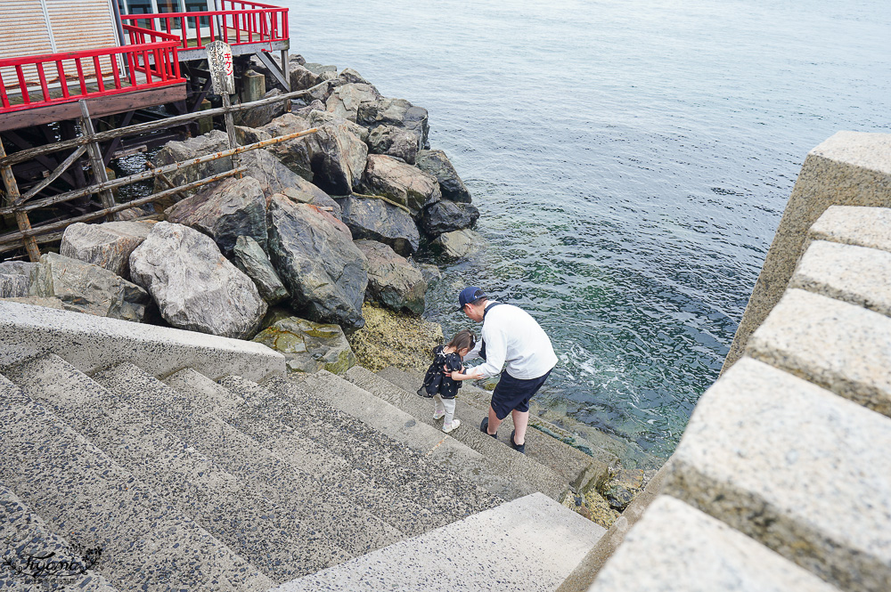 九州門司港景點｜可愛河豚神籤「和布刈神社」，九州最北邊的海景神社，關門海峽旁面海絕美景色的小巧神社 @緹雅瑪 美食旅遊趣